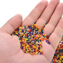 Traders Colorful Magic Crystal Water Jelly Mud Soil Beads Balls-Multi Color(2 oz in Weight) image 1