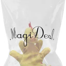 Set of 2pcs Hand & Finger Puppets - Chicken image 3