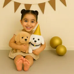 Hopping Walking Bunny Toy with Sounds, Jumping Dog Wiggling Ears,Twitching Mouth and Nose, Educational Interactive Bunny Dog Toy for Baby Kids(Multicolour) image 3