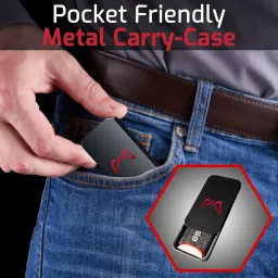 World's First Sleeve Made for E-Sports Professionals | BSDK Gaming Thumb & Finger Sleeve for Mobile Game | Pro Thumbsleeves | 4 Pieces | Metal Box | Made for PUBG, CODM and Freefire image 4