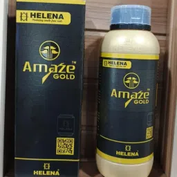Helena AmazeGold Organic Bio Stimulant Fertilizer, 1 Liter, Natural Plant Growth Nutrients for Agriculture, Indoor and Outdoor Plants especially prvent flower dropping image 2