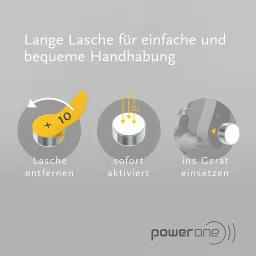 Power One Size 10 Zinc Air Hearing Aid Batteries (60 batteries) image 5