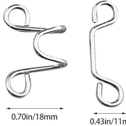 Cazuela White Daisy Pant Waist Tightener, Adjustable Waist Buckle Set, Extra Button for Jeans to Make Tighter, Button Adjuster for Pants, Jeans, Skirts, Sleeves Fasteners (2) image 2