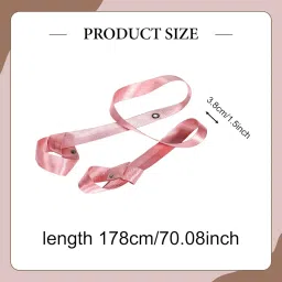 MYADDICTION Yoga Mat Strap Adjustable for Carrying Large Mats Yoga Accessory Carry Strap Pink image 4