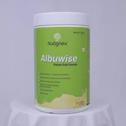ALUWISE Vanilla Flavor Non-Vegetarian Muscle Growth Protien Powder - Sugar-Free, Gluten-Free, Lactose-Free | Improves Serum Albumen, Fast Absorption, Wound Healing, Immune Boost image 3