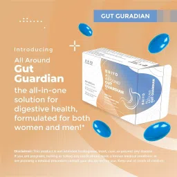 Briyo Gut Health Support – 60 Billion CFU Probiotics with Prebiotics, Digestive Enzymes & Herbs |Gut Guardian Formula to Boost Good Gut Bacteria, Support Digestion & Immunity, and Relieves Bloating image 3