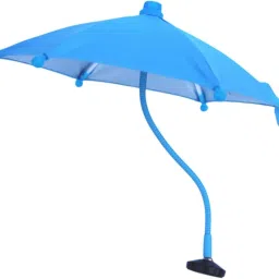 MYADDICTION Phone Umbrella Waterproof Universal Adjustable for Photography Camping Phone Blue image 4