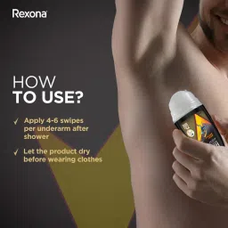 Rexona Men Sport Defence Underarm Roll-On Deodorant | 72 Hours Odour Protection with Fresh Masculine Scent | 0% Alcohol, Safe on Skin | 50 ML (Pack of 3) image 5