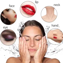 MobFest® Double-Sided Microfiber Facial Deep Cleansing Pads | Reusable Eye Makeup Removal Washable Round Wipes | Safe For All Skin Types | Pack of 1 (1) image 5