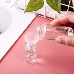 KIYASU 8 Pcs Travel Bottles Set – Refillable Mini Plastic Pump, Spray & Squeeze Bottles for Cosmetics, Toiletries, Shampoo & Conditioner – Leak-Proof Travel Containers for Carry-On Luggage image 3