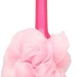 THINGS4BETTER Premium Body Back Scrubber Brush with Bristles and Loofah, Shower Brush, Body Cleaner Exfoliating Scrubbers, Bath Massage Cleaning Brush With Long Handle, Double Sided Bath Brush image 4