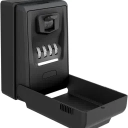 MYADDICTION Key Lock Box Large Capacity Password Lockbox for Apartments Homes Pet Sitter Black image 4