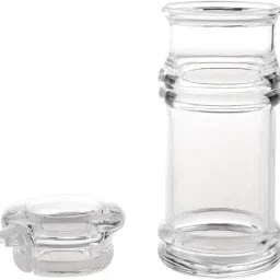 Homeish 200ml Food Grade Acrylic Leak Proof Oil Dispenser with Silicone Seal | Perfect for Storing & Pouring Liquids, Refined Oils, Olive Oil, Vinegar, SOYA Sauce etc (1 pc) image 3