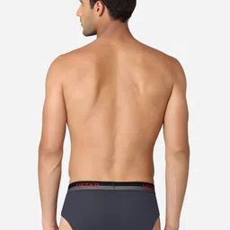 VStar Pack Of 2 Printed Basic Briefs CAVIN NEO-2PCS-ELECTRIC_GREY image 3