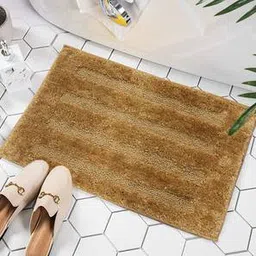 Gold Solids Microfiber Bath Mat - Set of 1-image-77