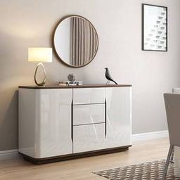 urban ladder Baltoro Engineered Wood Sideboard in White Finish-picture-45