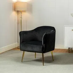 home lifestylez Celeo Accent Chair in Black Colour-picture-16