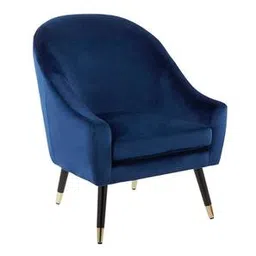 Matisse Accent Chair in Navy Blue Colour-image-13