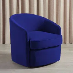 Andean Accent Chair in Navy Blue Colour-image-7
