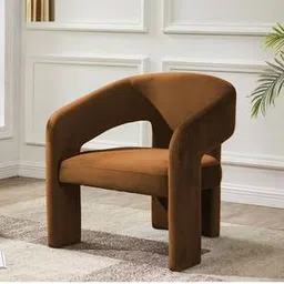 Ashley Accent Chair in Brown Colour-image-62