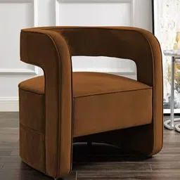 Jordy Accent Chair in Brown Colour-image-23