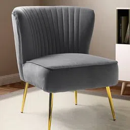 home lifestylez Fission Accent Chair in Dark Grey Colour-picture-19