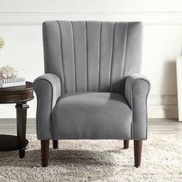 home lifestylez Maxo Accent Chair in Grey Colour-picture-34