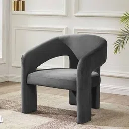Ashley Accent Chair in Dark Grey Colour-image-84
