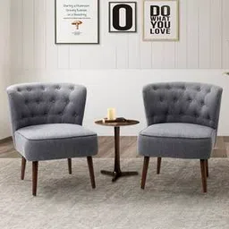 home lifestylez Azal Accent Chair in Grey Colour-picture-14