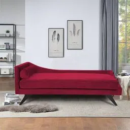 home lifestylez Euclid Diwan in Maroon Colour-picture-10