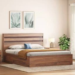 urban ladder Rodrigues Engineered Wood Queen Size Bed with Box Storage Bed in Sheesha...-picture-20