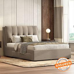 urban ladder Bornholm Engineered Wood Queen Size Drawer Storage Bed in Finish-picture-34