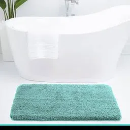 Aqua Solid Micro Fiber Bath Mat - Set of 1-image-98