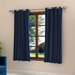 urban ladder Dawn Blue Polyester Room Darkening Window Curtain-picture-28