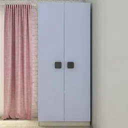 Corolla Engineered Wood 2 Door Wardrobe in Matte Laminate Finish-image-43