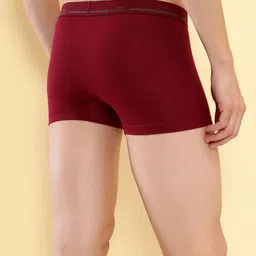 HiFlyers Men Pack Of 2 Mid Rise Odor Free Trunks image 5