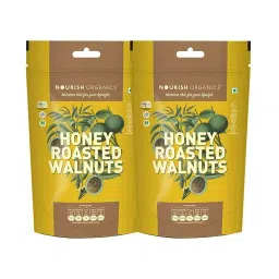Nourish Organics Honey Roasted Walnuts (100 g) - Pack of 2-image-21