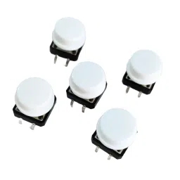 Tactile 4 Pin Push Button Switch - Pack of 5 (12x12x7.3 mm)-picture-22