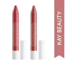 Kay Beauty Matteinee Matte Lip Crayon Lipstick Combo - Rom Com & Wee Hours-picture-10