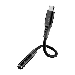 Croma Type C to 3.5mm Aux 0.39 Feet (0.12M) Audio Adapter (In-Built DAC Chip, Black) image 5