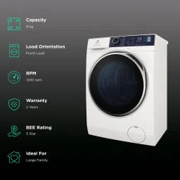 Electrolux 9 Kg 5 Star Fully Automatic Front Load Washing Machine (UltimateCare 500, EWF9024R5WB, UltraMix Technology, White) image 2