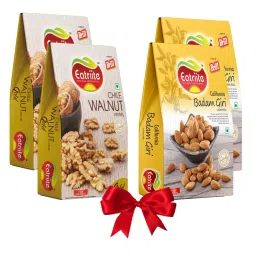 Eatriite Badam & Walnut Gold Pack of 2 Assorted Nuts (4 x 200 g)-image-29
