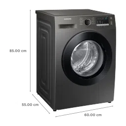 SAMSUNG 7 kg 5 Star Inverter Fully Automatic Front Load Washing Machine (WW70T4020CX/TL, Diamond Drum, Inox) image 3