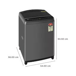 LG 11 kg 5 Star Inverter Fully Automatic Top Load Washing Machine (THD11SWM.ABMQEIL, AI Direct Drive, Middle Black) image 3