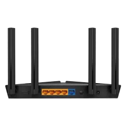 tp-link Archer AX10 Dual Band WiFi Router (4Antennas, 5LAN Ports Beamforming, OFDMA, MU-MIMO 150503081, Black) image 5