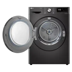 LG 9 kg Wi-Fi Fully Automatic Front Load Dryer (DHV09SAB, Dual Inverter Heat Pump, Black Steel) image 5