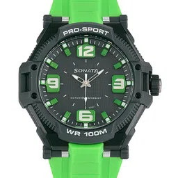 Sonata Ocean Series Men Pine Colorued Dial Watch 77029PP02J-picture-14