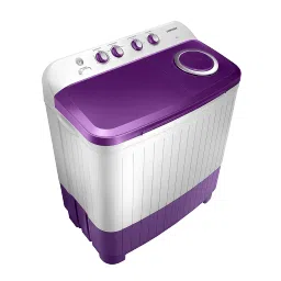 SAMSUNG 7 kg 5 Star Semi Automatic Washing Machine with Double Strong Pulsator (WT70M3000UU/TL, Light Gray & Voilet) image 4