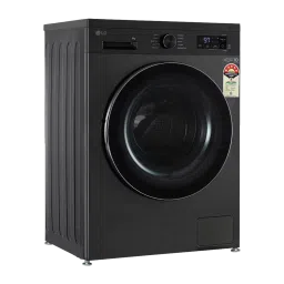 LG 9 kg 5 Star Wi-Fi Inverter Fully Automatic Front Load Washing Machine (FHB1209Z4B, Auto Restart, Platinum Black) image 2
