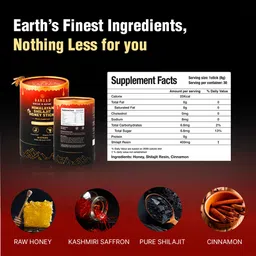 Bargad Himalayan Shilajit Honey Sticks Cinnamon Flavour, 30 Stick(s) image 3